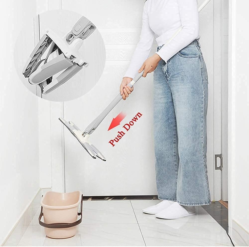 Microfiber X Shape Mop for Floor Cleaning, Dust Mop with Self Wringing, Ceramic Floor, Wood Floor Cleaner Mop, Dry Wet Mop Hands-Free Household Cleaning Tool for Home & Office Microfiber X Shape Mop for Floor Cleaning, Dust Mop with Self Wringing, Ceramic Floor, Wood Floor Cleaner Mop, Dry Wet Mop Hands-Free Household Cleaning Tool for Home & Office